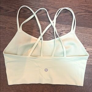 Lululemon Like a Cloud Bra Long Line *Light Support, B/C Cup, Light Green